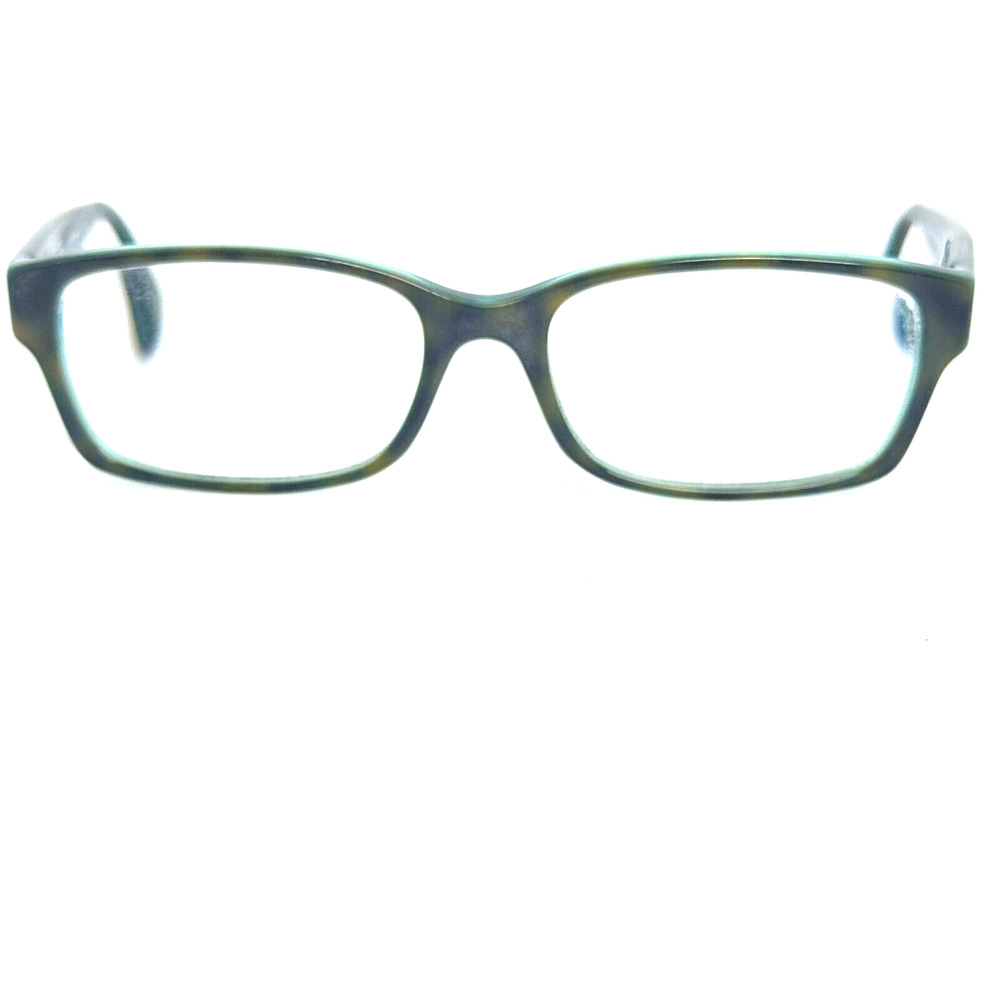 Coach Eyeglasses Frames HC 6040‎ 5116 Brown Teal Full Rim 50-16-135 15998